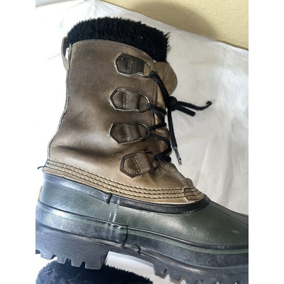 Sorel Caribou Winter Waterproof Boots Women’s 6 Made In Canada - Picture 7 of 12